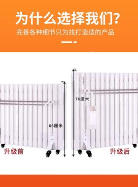 注水式电暖气插片全屋取暖家用暖气散热器电加水循环QOF电暖取器