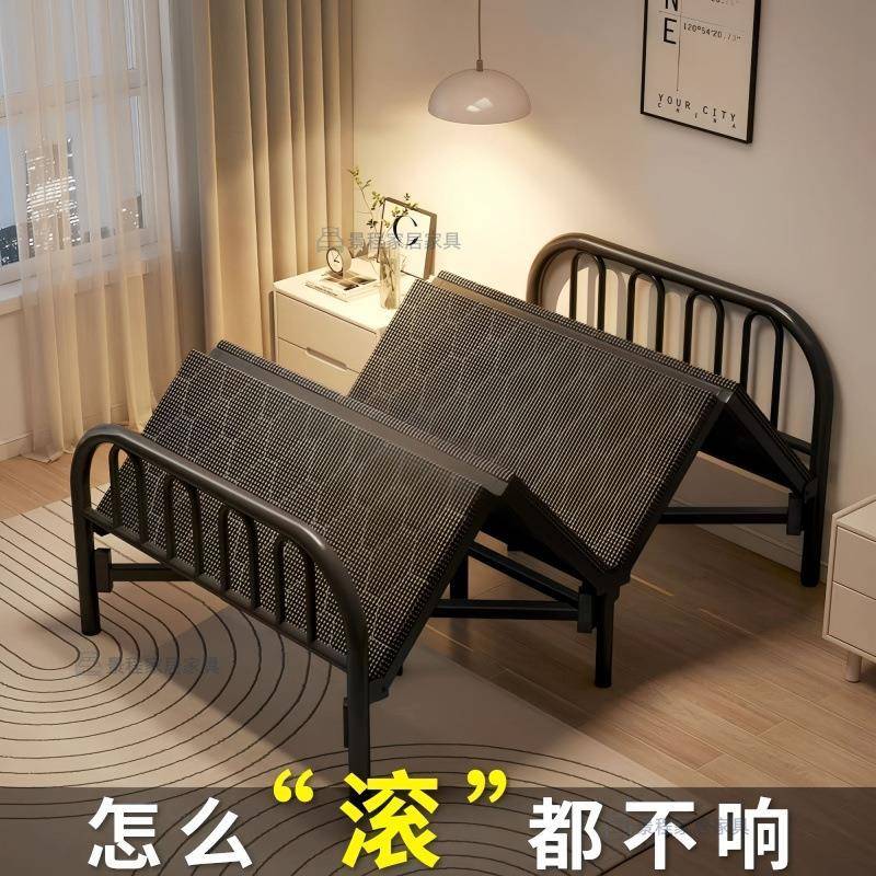 ITP户外野营办免安折叠床单人装家屋用户外简易床公室午睡出租成