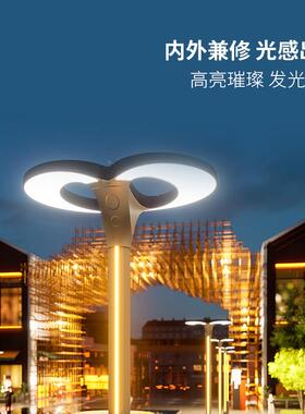 路灯市电太阳能庭水院灯户外防道路灯景62580观灯外高室杆ld路灯
