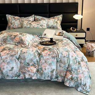 慕倾15m.床单款 印花四件套 四套 亲肤数棉加厚磨毛码 件2025新COX款