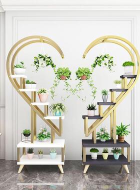 爱形花ZIX架子多肉花子创弧意形花架半圆形花架架花架子室心内家