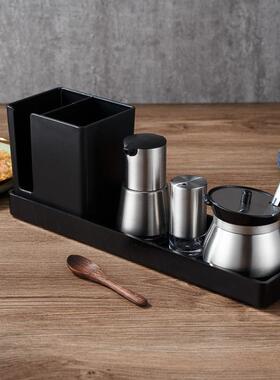 勺筷托盘壶商餐厅醋用瓶套装商用桌面料罐醋AL100453商用调餐饮店