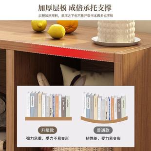 实木飘书QTF窗柜坐家用客厅架置物架地矮书柜阳台收落可纳柜子储