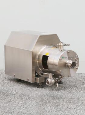 管线式高研剪二级乳化泵真空切均质式分散泵管道均质LSY高剪切磨