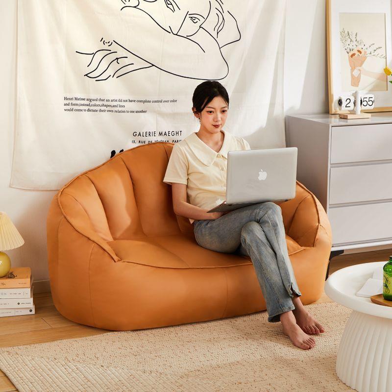 懒人沙发户型网红休闲房客间厅阳台榻榻室米单人简XEX小约躺椅卧