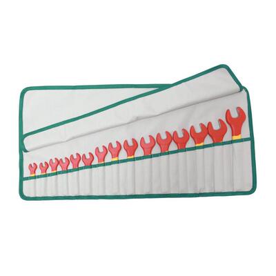 宝工PK-E2811MVD1000V高压绝缘开口扳QPO手扳套装呆头手15件