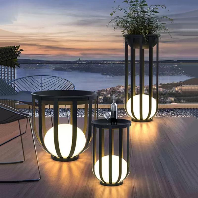 太阳能灯庭景院灯灯花园灯氛围灯外花XFX架灯水观灯太阳能室防庭