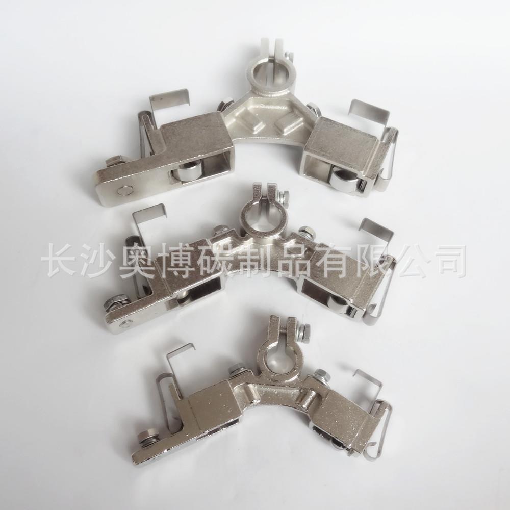 水泥铁用碳刷发电机碳刷架不锈钢碳恒压钢簧刷支架直厂流IDV电机