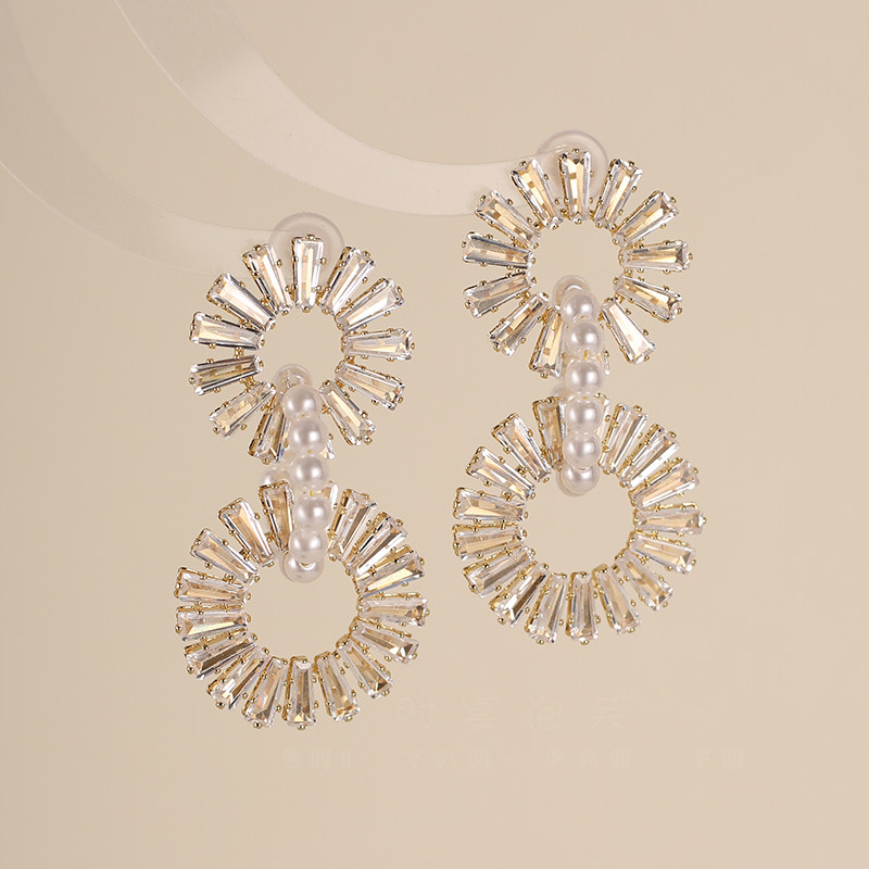 时宴泡芙 环环相扣耳饰原创设计个性气质耳环,饰品/流行首饰/时尚饰品新,耳环,淘宝优惠券,粉丝福利购,淘宝优惠卷