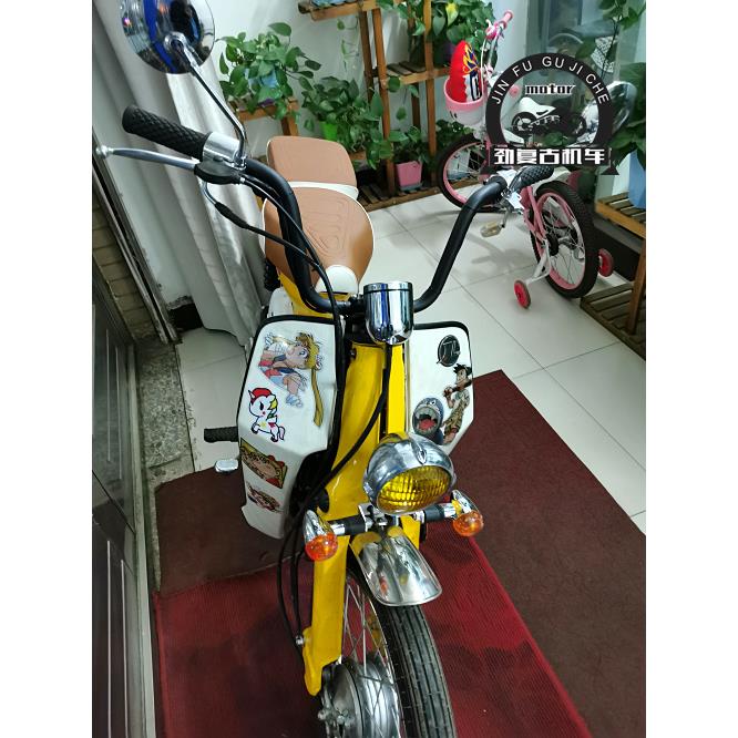 适用幼兽C50/C70里程表 CUB110幼兽仪表 嘉陵CoCO公里表带空挡灯