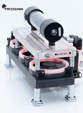 FREEZEMOD笔记本电脑桌面型一体水冷散热BJTZ-T4水道版清货