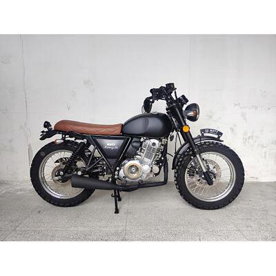 适用于大韩大脚怪加长前泥板泥瓦挡水板 轻骑250改装分体款挡泥板