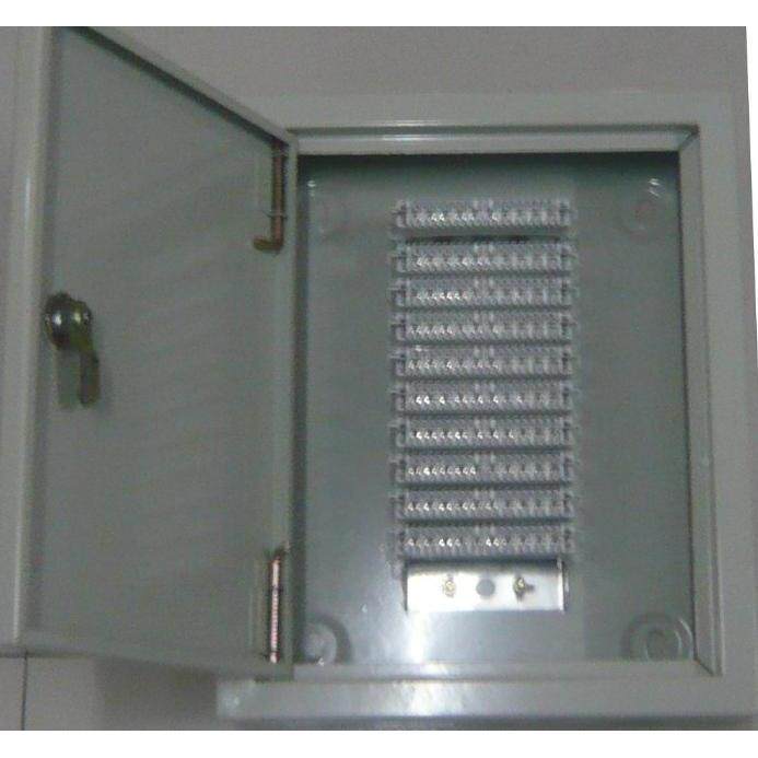 绿奇通信室内壁挂式100对卡接室电话箱,电话分线箱XFO-168