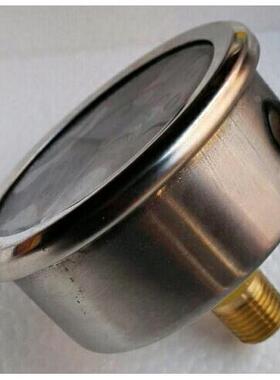 轴向无边背出式耐震压力表ytnt-63 0～25mpa0～250kg/cm2绿色红色