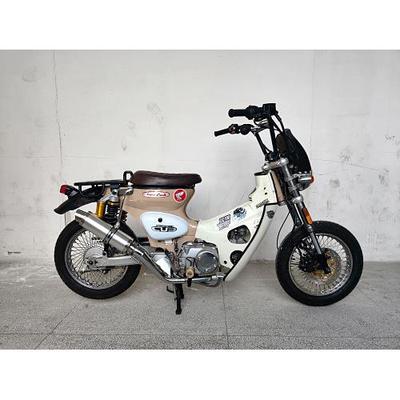 适用于嘉陵coco排气管 GP款静音消声器 幼兽CUB改装高位消声器