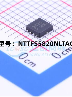 全新原装 NTTFS5820NLTAG 丝印5820封装WDFN-8 MOS场效应管晶体管
