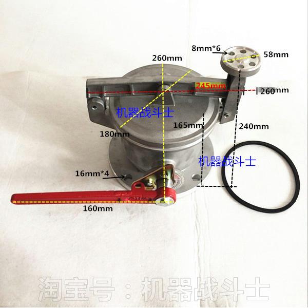 嘉克GD品牌球阀连体双密闭量油孔测量口(有DN100/4寸和DN80/3寸)