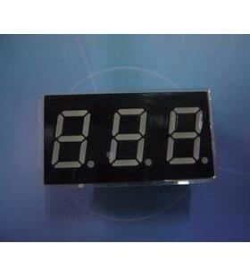 LED数码显示模块数字模块三位0.4寸LED数码管模块红阳SM310401D3B