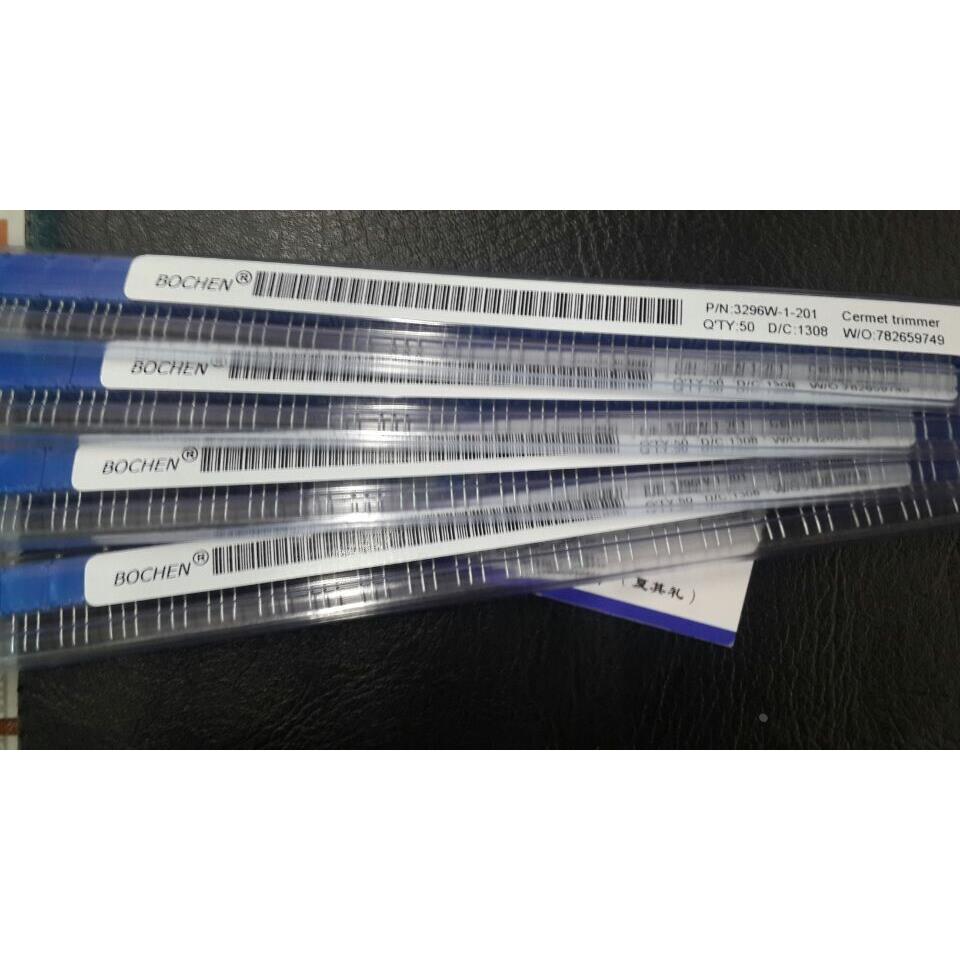 优质直插3296W-201 3296 200R欧精密可调电位器多圈精密可调电阻