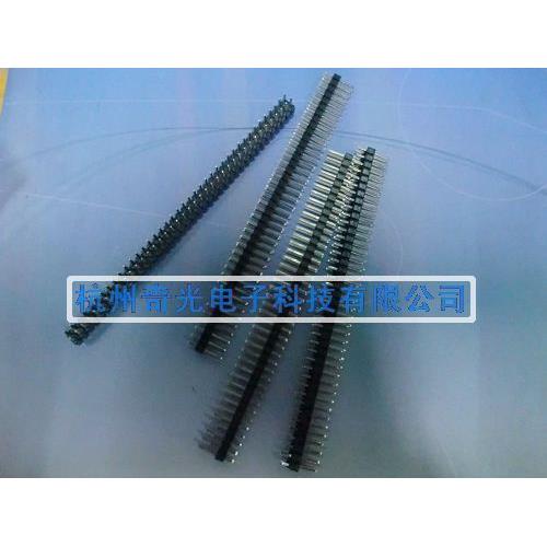 优质接插件2*40PIN双排直脚针 脚距2.54