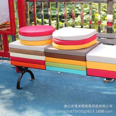 藤椅户外家具高密度海绵防水防晒沙发布坐垫靠垫抱枕坐垫家具坐垫