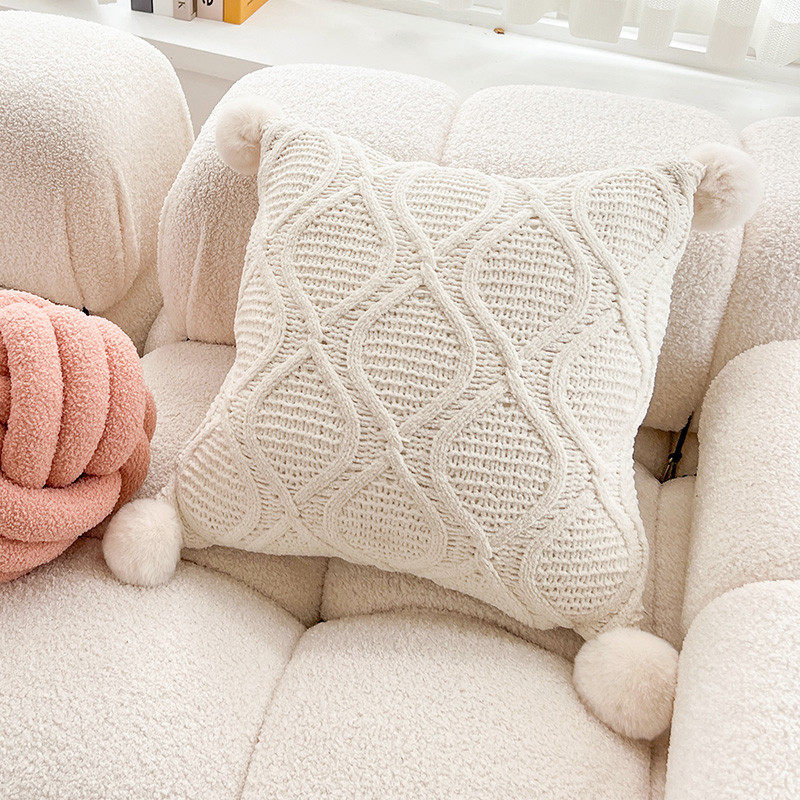 蔓越家云朵泡芙球创意ins抱枕套芯可爱抱枕含客厅沙发靠垫靠枕,居家布艺,靠垫/抱枕,淘宝优惠券,粉丝福利购,淘宝优惠卷