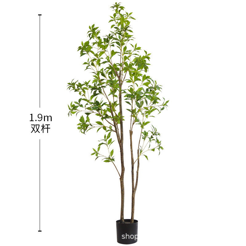 热销仿真植物假绿植马仿真树木盆栽家居室内大型落地醉盆景摆件