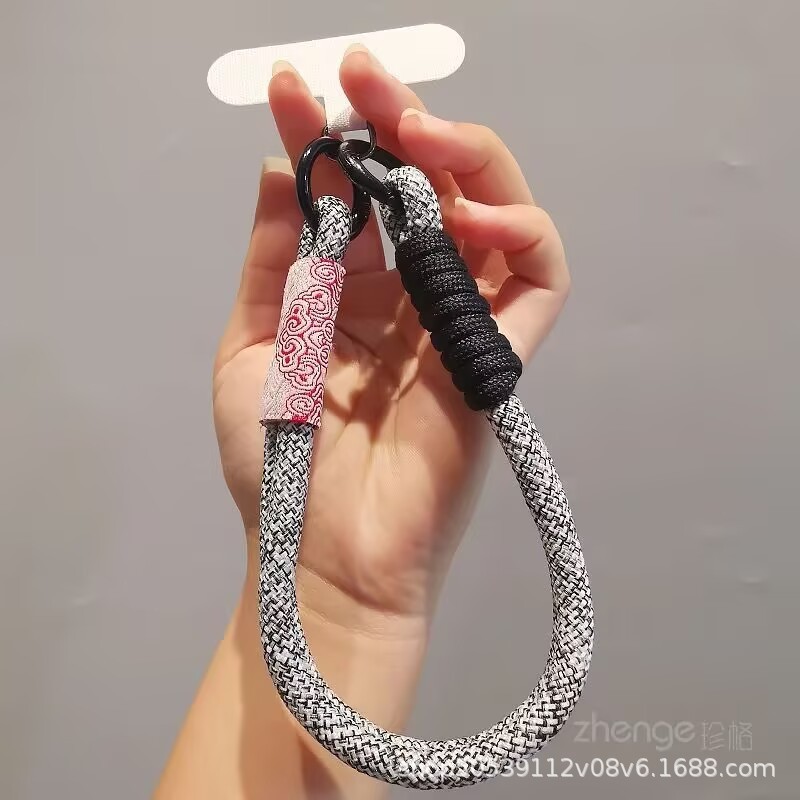 手机挂绳国风祥云编织手腕绳结实耐用防滑手提链潮女短款吊绳挂件