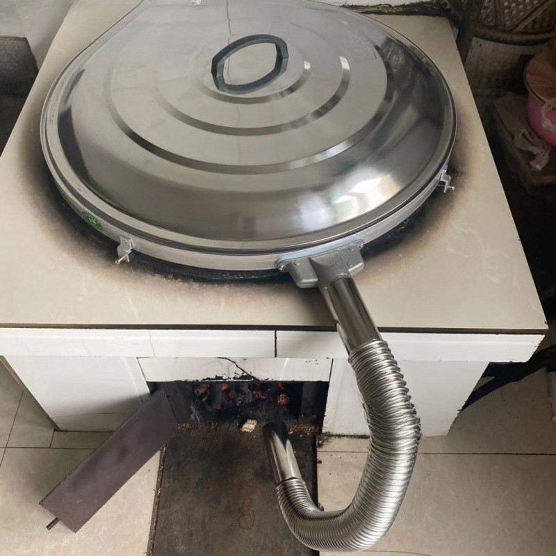 新款无蒸汽无哈气锅盖农村大锅烧火做饭排气锅盖蒸汽锅盖包邮