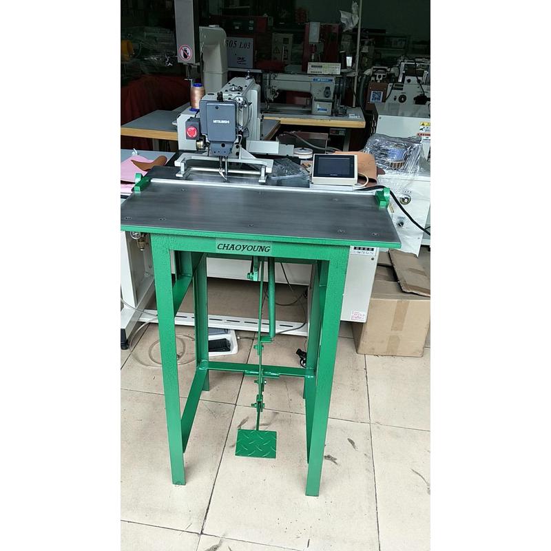 现货批发皮具皮料服装箱包气缸折边机脚动式脚动折边机