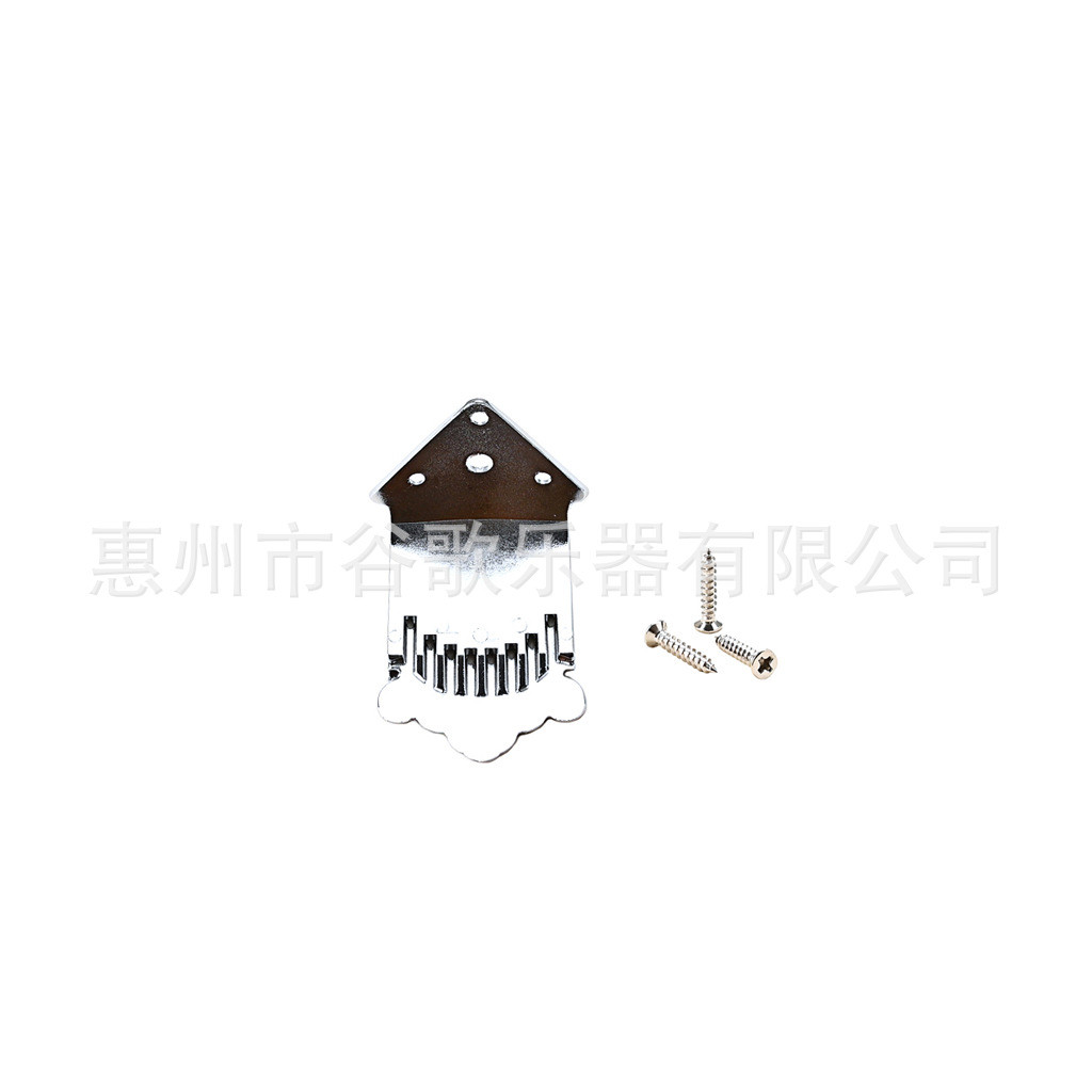 乐器配件曼陀林配件羽毛纹路曼托林8弦拉板铬色