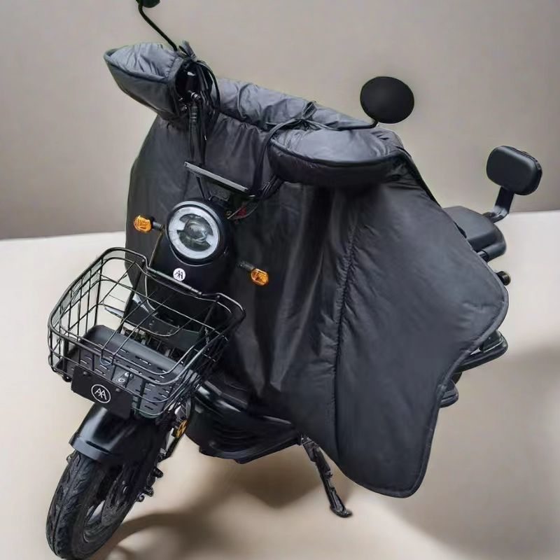 电动车挡风被四季通用 电车挡风 冬季防水电动车挡风被防水挡风被