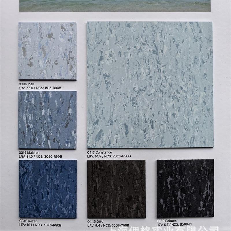 洁福pvc地板医院确拓兰德同质透心洁弗乐雅净化室办公室幼儿园