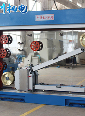 宝川制造拉丝机 悬臂单绞机铜线退火机中大拉机 直进式拉丝机