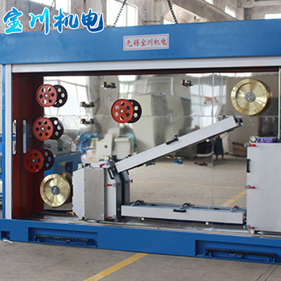 宝川制造拉丝机 悬臂单绞机铜线退火机中大拉机 直进式拉丝机