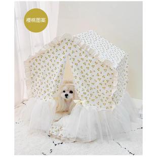 宝丽珍狗窝猫窝泰迪约克夏马尔济斯帐篷全可拆洗宠物四季 通用出口