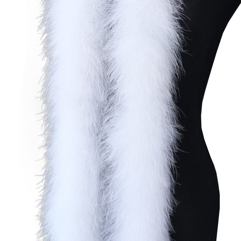 批羽毛鸡毛50g发火全绒毛条diy饰品服装辅料舞台配饰表演走秀装饰