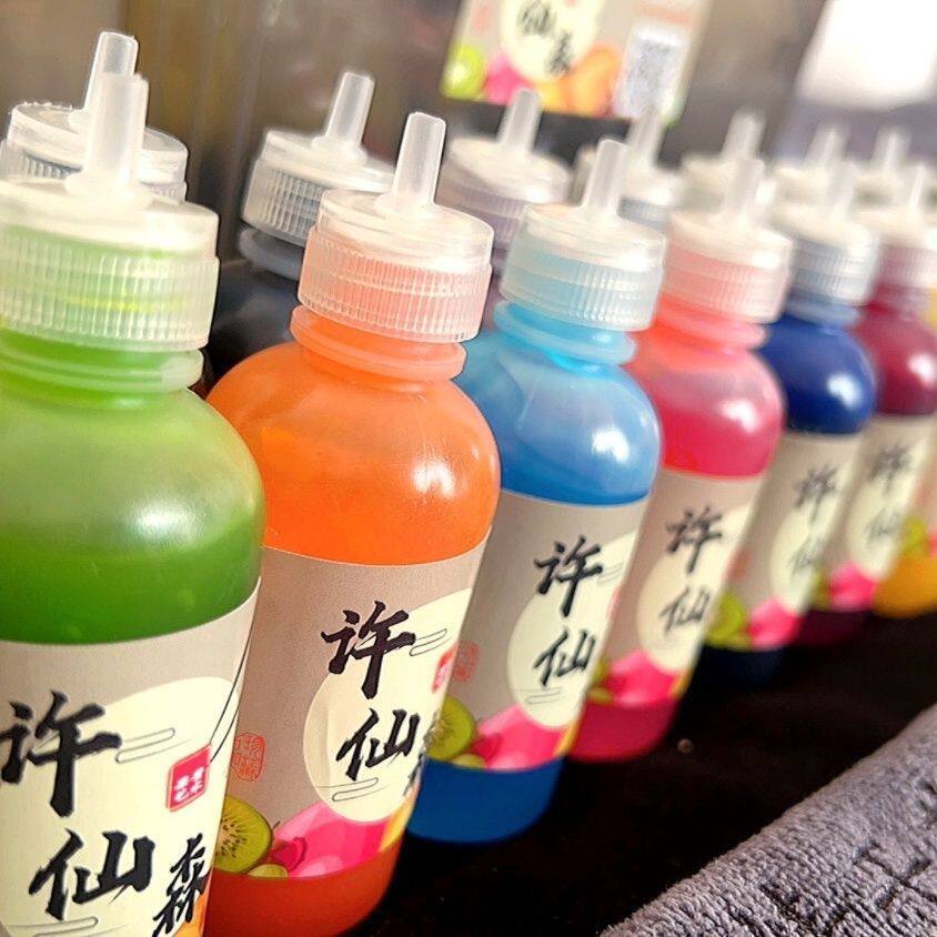 果酱画工具全套鱼雕专用周毅果酱18色厨师画盘摆盘教学点缀装盘饰