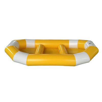 新款百万海洋球池充气船充气儿童皮划艇水上乐园加厚碰碰船批发