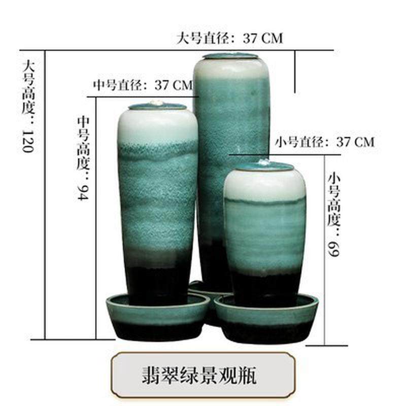 陶瓷招财循环流水系喷泉加湿器摆件瓶客厅会所乔迁新中式落地景观,鲜花速递/花卉仿真/绿植园艺,造型盆景,淘宝优惠券,粉丝福利购,淘宝优惠卷