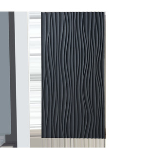 PU波纹板波浪板立体几何3D艺术水泥砖构件砖轻质文化石背景墙砖