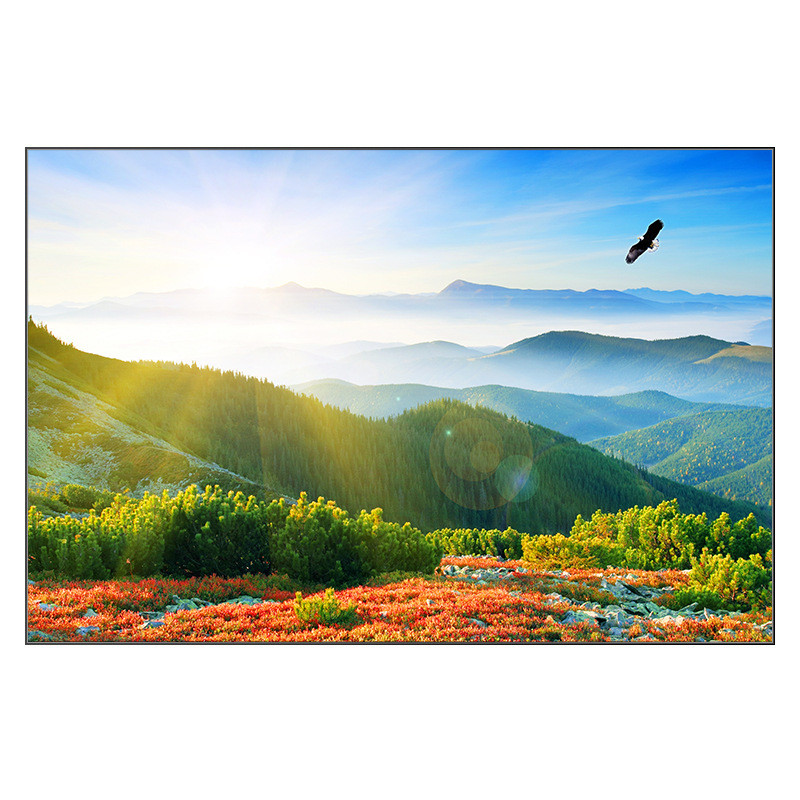 餐厅酒店沙发床头风景画挂画晶背景墙客厅壁画装饰画卧室瓷画大幅