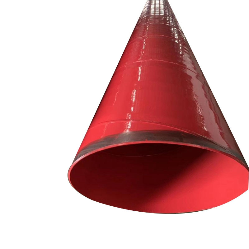 厂家销售法兰焊接涂塑复合管消防ＮＤ40给水涂塑管红色排水涂塑管