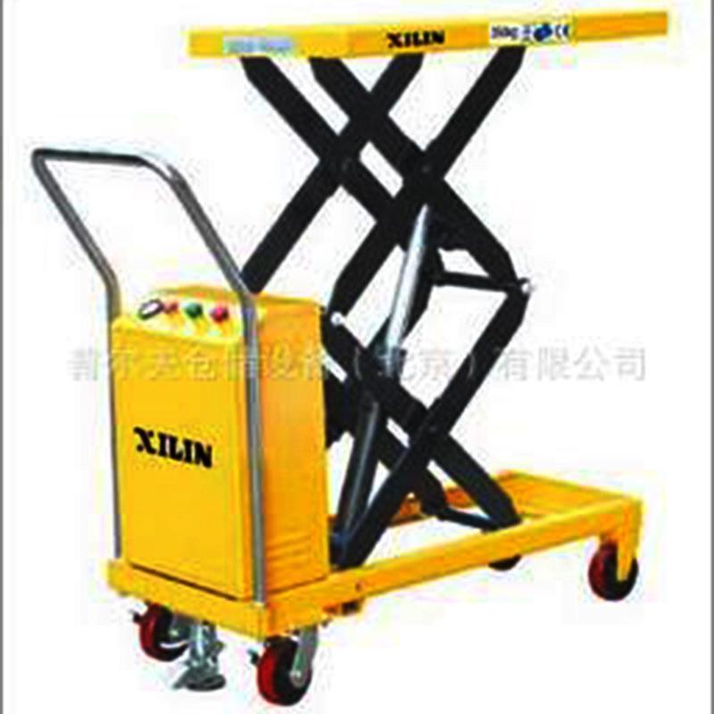 电动平台车电动液压升降平台车仓储货物升降车DPS35四轮