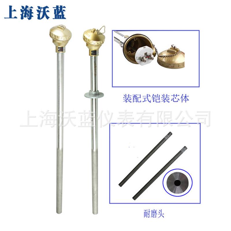 WRNM-430耐磨热电偶水泥厂电厂烟室锅炉球磨机煤粉仓用热电阻