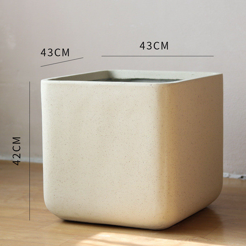 方形多色大号花盆仿水泥高款绿植花器摆放落地现代简约北欧风格,鲜花速递/花卉仿真/绿植园艺,花盆,淘宝优惠券,粉丝福利购,淘宝优惠卷