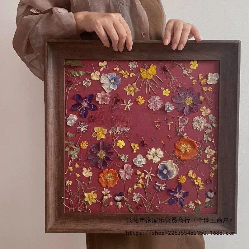 鲜花相框立体复古相框干花植物树脂画框手工DI压花,家居饰品,相框/画框,淘宝优惠券,粉丝福利购,淘宝优惠卷