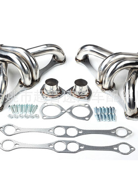 海外仓代发适用chevy283305327350汽车排气管改装不锈钢进气歧管