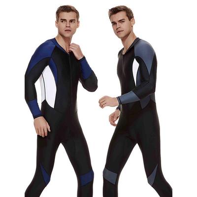 鲨巴特连体泳衣男款防晒衣冲浪水母衣潜水衣潜水服男浮潜装备