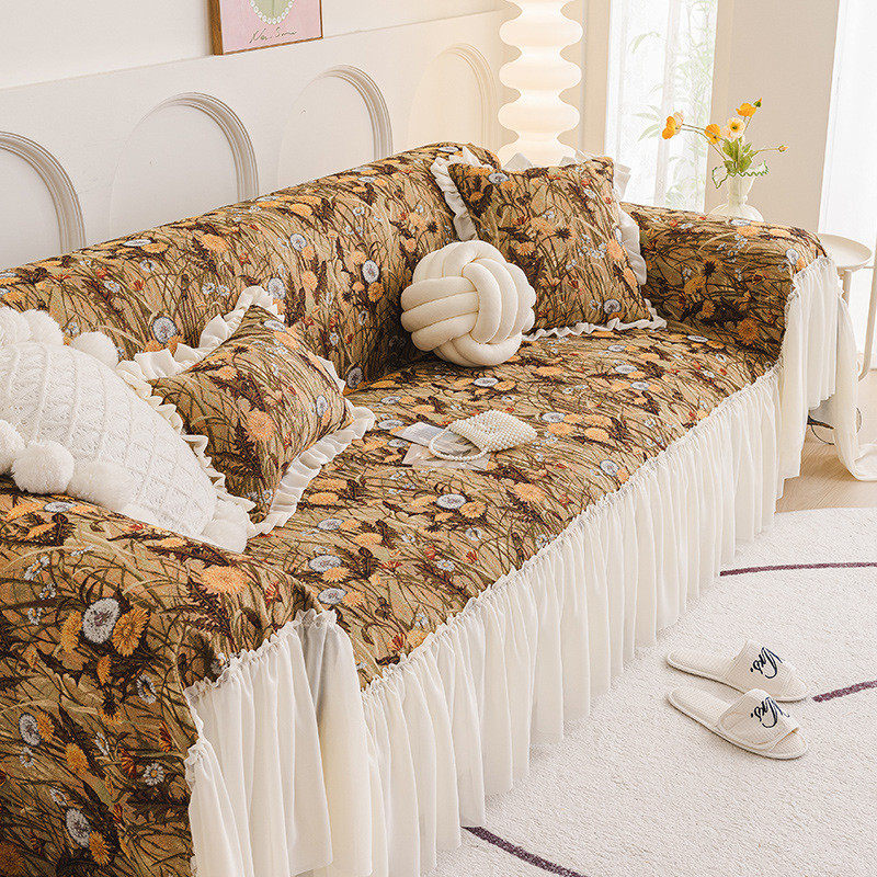 一片式轻奢沙发套罩美式全包棉麻沙发盖巾高级感四季通用防滑盖布,居家布艺,沙发垫,淘宝优惠券,粉丝福利购,淘宝优惠卷